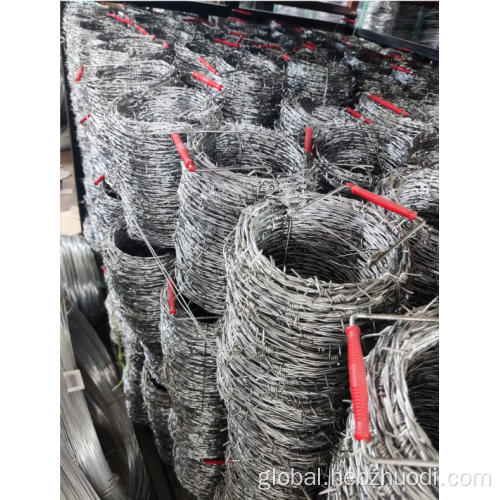 Hot-Dipped Galvanized Barbed Wire Factory Price PVC Galvanized Barbed Wire Supplier